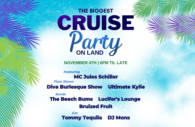 CRUISE PARTY ON LAND